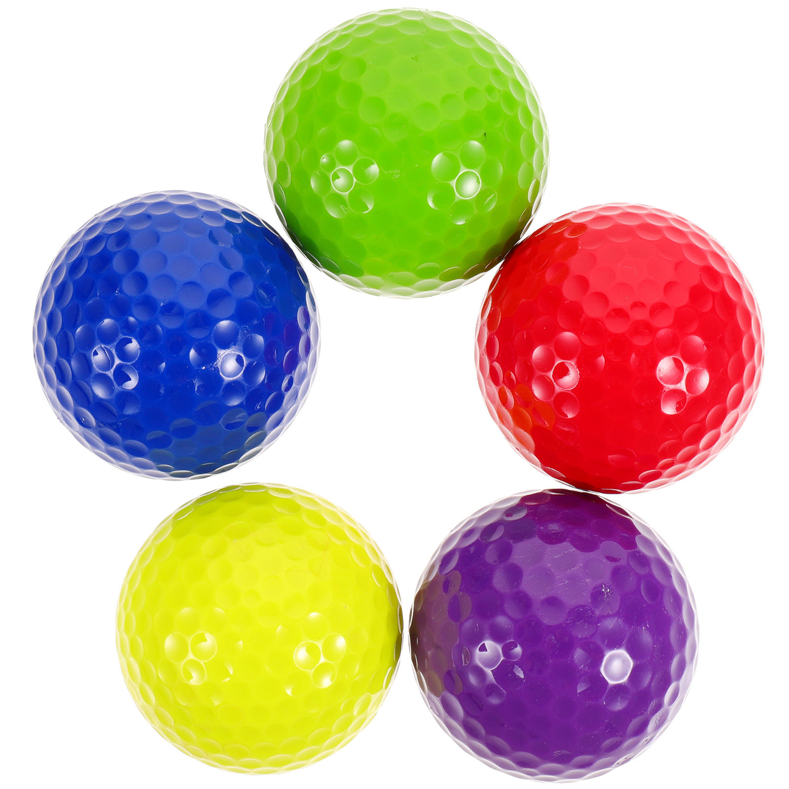 Practice Equipment For Golf - 5 шт. пластиковых тренировочных мячей для