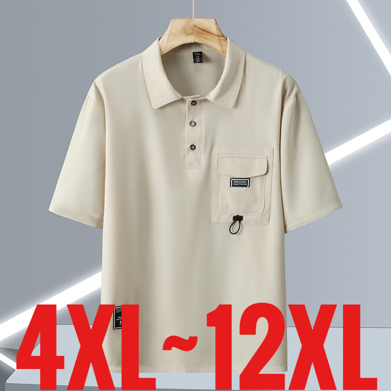 Golf Equipment Deals - Мужская повседневная рубашка-поло очень большого размера