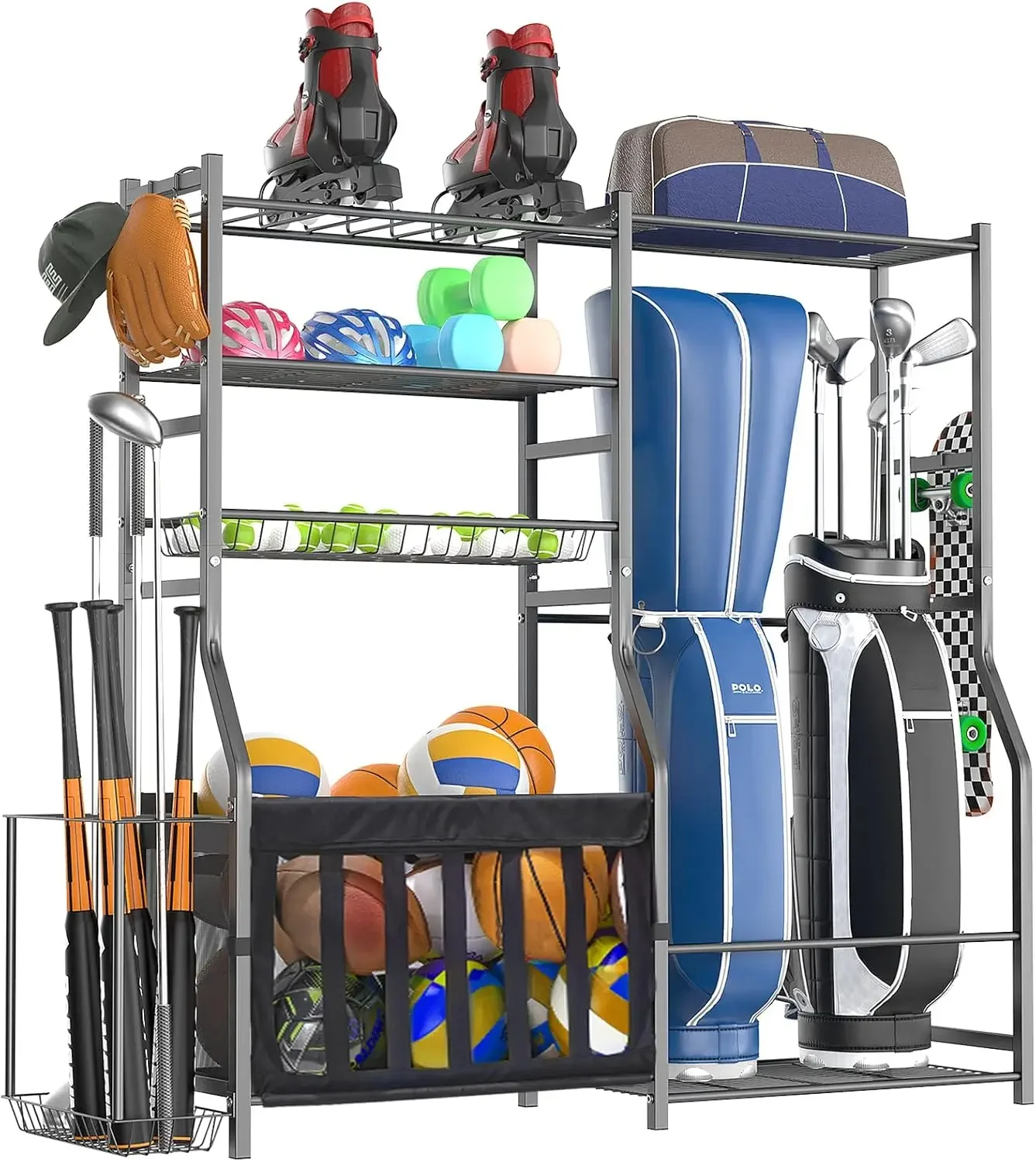 Golf Equipment Holder - Усиленный органайзер для спортивного инвентаря в