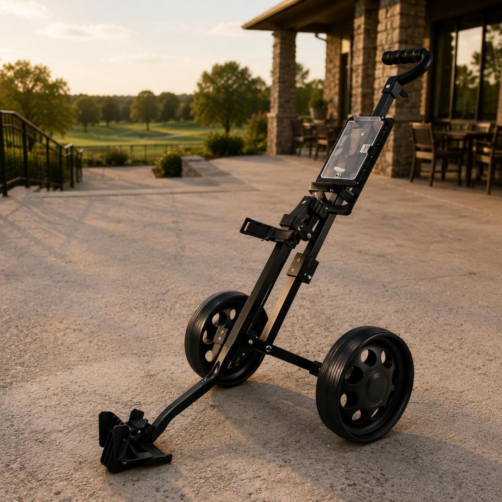 Складная двухколесная тележка  – обзор и цена Practice Equipment For Golf